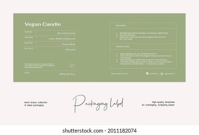 Plantilla de diseño de etiquetas de diseño de etiquetas de vectores de líneas dibujadas a mano. Ilustración estilo Boho de señas elegantes y insignias para la belleza, cosméticos naturales, bienestar.