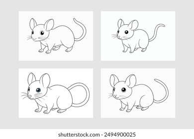 Hand Drawn Line Art Vector Illustration.