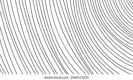 Hand drawn line black and white textured background. 1920x1080 ratio grunge backdrop. Vector illustration for social media post blog. svg