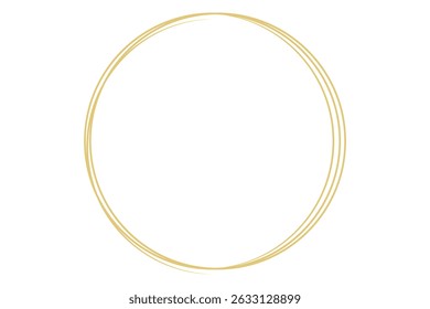 Conjunto de esbozo de círculo de línea dibujado a mano. Colección de Doodle circles. Garabato de forma redonda. Marcos circulares de Anuncio para texto. Ilustración vectorial.