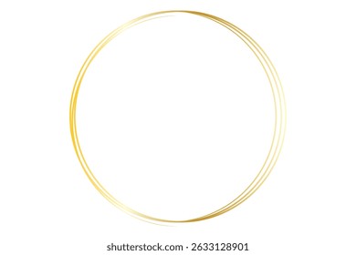 Conjunto de esbozo de círculo de línea dibujado a mano. Colección de Doodle circles. Garabato de forma redonda. Marcos circulares de Anuncio para texto. Ilustración vectorial.