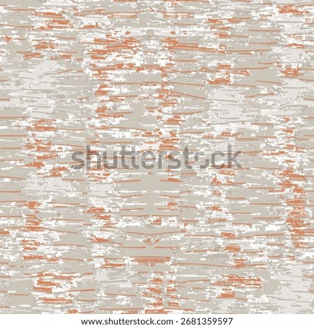 hand drawn linear freehand, artistic, unique, natural linen colored organic brush lines textured seamless vector eps10