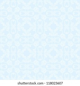 hand drawn linear pattern with restrained colors, website background or holiday wrapping paper or elegant wedding invitation background, seamless vector in baroque and rococo style with damask motifs