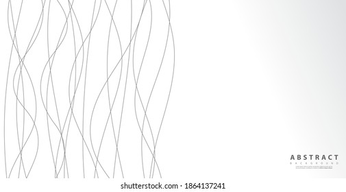 Hand drawn lines. Abstract pattern wave simple seamless, smooth pattern, web design, greeting card, textile, Technology background, Eps 10 vector illustration