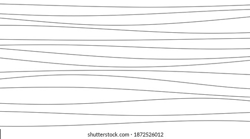 Hand drawn lines. Abstract pattern wave simple seamless, smooth pattern, web design, greeting card, textile, Technology background, Eps 10 vector illustration