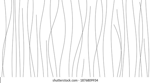 Hand drawn lines. Abstract pattern wave simple seamless, smooth pattern, web design, greeting card, textile, Technology background, Eps 10 vector illustration