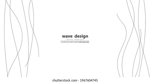 Hand drawn lines. Abstract pattern wave simple seamless, smooth pattern, web design, greeting card, textile, Technology background, Eps 10 vector illustration