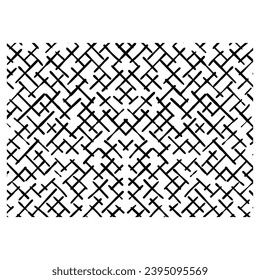 hand drawn lines background on white background