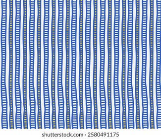 Hand drawn lines and dots design