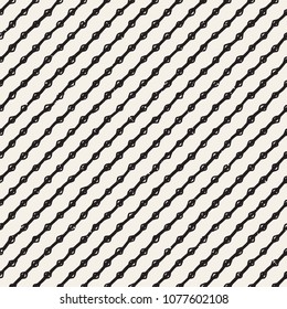 Hand drawn lines seamless grungy pattern. Abstract geometric repeating tile texture in black and white.