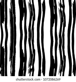 hand drawn lines seamless pattern