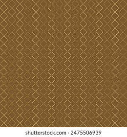 hand drawn lines of squares from stripes. brown repetitive background. vector seamless pattern. retro decorative art. geometric fabric swatch. wrapping paper. textile design template