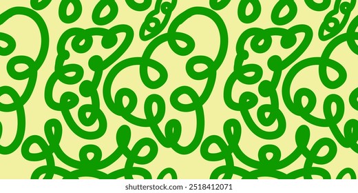 hand drawn lines, texture. Abstract line art seamless background vector. line art design for wall art, wallpaper, cover, printable painting. Vector illustration.