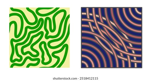 Líneas dibujadas a mano, textura. Vector de fondo inconsútil Abstractas del arte de la línea. diseño de arte de la línea para el arte de la pared, Fondo de pantalla, cubierta, pintura imprimible. Ilustración vectorial.