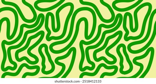 hand drawn lines, texture. Abstract line art seamless background vector. line art design for wall art, wallpaper, cover, printable painting. Vector illustration.