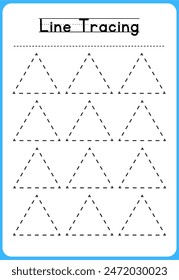HAND DRAWN LNE TRACING PRACTICE FOR KIDS 