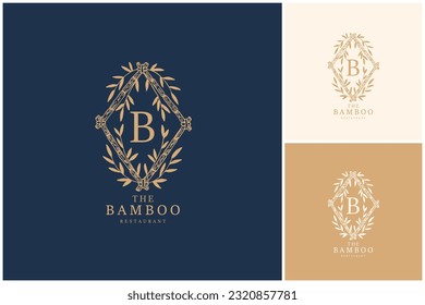 Diseño de logotipo de mano dibujada, logotipo de Bauty, logotipo de floral, mínimo, ilustración dibujada a mano, elementos del logotipo