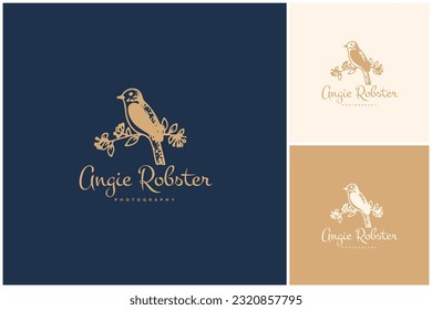 Diseño de logotipo de mano dibujada, logotipo de Bauty, logotipo de floral, mínimo, ilustración dibujada a mano, elementos del logotipo