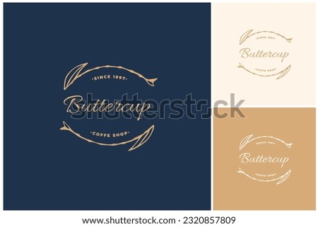 Hand Drawn Logo dedisgn, Bauty logo, Floral logo, Minimal, hand drawn illustration, logo elements