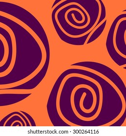 Hand drawn lollipop pattern