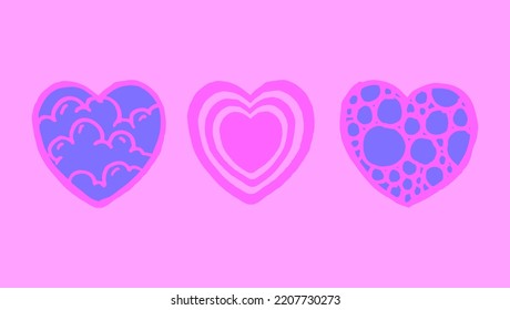 Hand drawn love Vector Illustrations