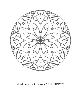 Hand drawn mandalas. Decorative elements. Vector illustration. Oriental pattern. Islam, Arabic, Indian, turkish, pakistan, chinese, ottoman motifs