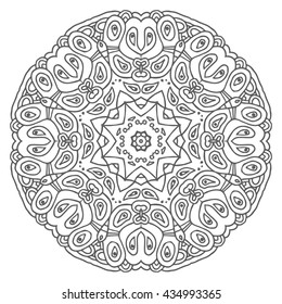 Hand drawn mandalas. Decorative elements. Vector illustration. Islam, Arabic, Indian, turkish, pakistan, chinese, ottoman motifs