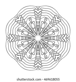 Hand drawn mandalas. Decorative elements. Vector illustration. Oriental pattern. Islam, Arabic, Indian, turkish, pakistan, chinese, ottoman motifs