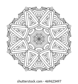 Hand drawn mandalas. Decorative elements. Vector illustration. Oriental pattern. Islam, Arabic, Indian, turkish, pakistan, chinese, ottoman motifs