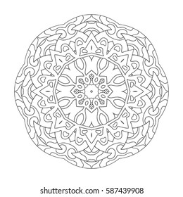 Hand drawn mandalas. Decorative elements. Vector illustration. Oriental pattern. Islam, Arabic, Indian, turkish, pakistan, chinese, ottoman motifs
