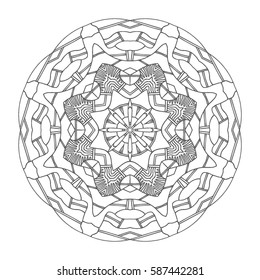 Hand drawn mandalas. Decorative elements. Vector illustration. Oriental pattern. Islam, Arabic, Indian, turkish, pakistan, chinese, ottoman motifs
