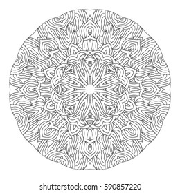 Hand drawn mandalas. Decorative elements. Vector illustration. Oriental pattern. Islam, Arabic, Indian, turkish, pakistan, chinese, ottoman motifs
