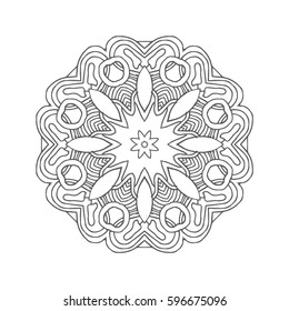 Hand drawn mandalas. Decorative elements. Vector illustration. Oriental pattern. Islam, Arabic, Indian, turkish, pakistan, chinese, ottoman motifs
