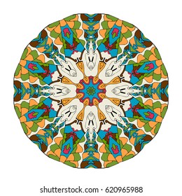Hand drawn mandalas. Decorative elements. Vector illustration. Oriental pattern. Islam, Arabic, Indian, turkish, pakistan, chinese, ottoman motifs

