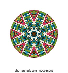 Hand drawn mandalas. Decorative elements. Vector illustration. Oriental pattern. Islam, Arabic, Indian, turkish, pakistan, chinese, ottoman motifs
