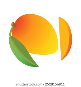 Hand Drawn Mango Background Illustration