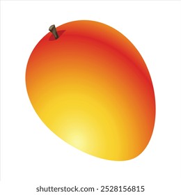 Hand Drawn Mango Background Illustration