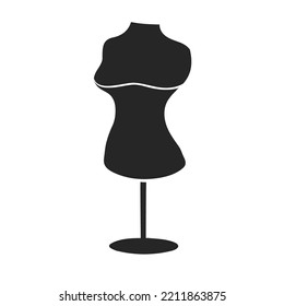 Ilustración del vector Mannequin dibujada a mano