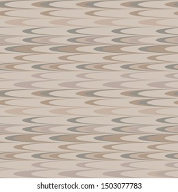 Hand drawn marble broken horizontal stripe seamless pattern. Modern lines, hand drawn in brown, gray, ecru neutral tones. All over print for home decor, asian zakka stationery. Vector swatch repeat.