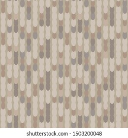 Hand drawn marble broken vertical stripe seamless pattern. Modern lines, hand drawn in brown, gray, ecru neutral tones. All over print for home decor, asian zakka stationery. Vector swatch repeat.