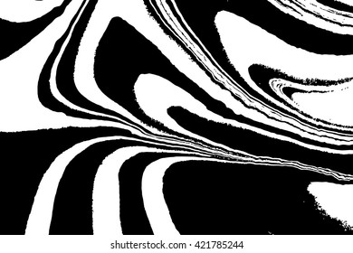 Hand drawn marbling illustration technique. Called ebru in Turkish, ethnic ink texture watercolor stains, abstract background, print on paper. Cover design, party invitation flyer, suminagashi art.