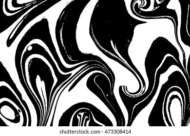 Hand drawn marbling illustration technique.Marble ink texture.  Watercolor stains, abstract background, traditional Turkish painting art. Book cover design, party invitation flyer, marble art. 