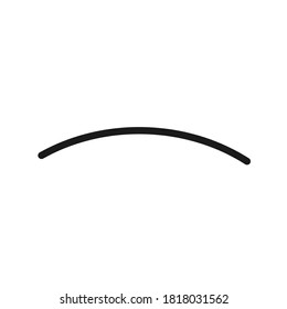 handgezeichnetes Marker-Symbol. Pfeil, Kreis, Löschen, Linie, Marker, Verschmutzungen, auf, ab, dünne Linie, Websymbol auf weißem Hintergrund - bearbeitbarer Strich, Vektorgrafik eps10