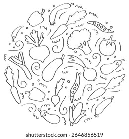 Hand drawn marker simple elements set. Grunge doodle underlines, icons, emphasis, speech bubbles, arrows and shapes. Vector illustration isolated on white background.