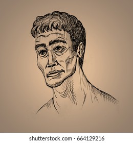 hand drawn men