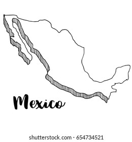 569 Hand Draw Mexico City Images, Stock Photos & Vectors 