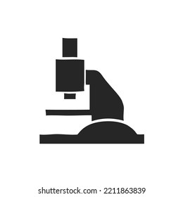 Hand drawn Microscope vector illustration
