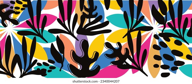 Hand drawn minimal abstract organic shapes pattern. Collage contemporary print. Fashionable template for design. Seamless abstract marble pattern, wood texture, watercolor marble pattern. Ebru style.