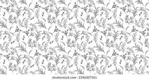 Hand drawn minimal abstract organic shapes pattern. Collage contemporary print. Fashionable template for design.
