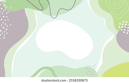 Hand drawn minimal background. Hand drawn abstract shape background.